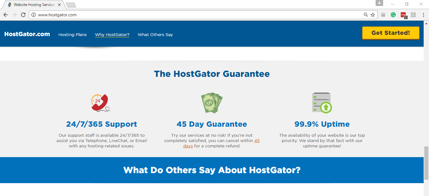 HostGator Features